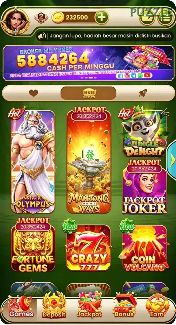 Cuplikan layar JV88 — aktivitas
